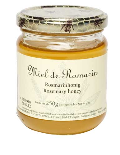Honig Rosmarinhonig Bienenhonig französischer kaltgeschleudert 375 gr naturrein 